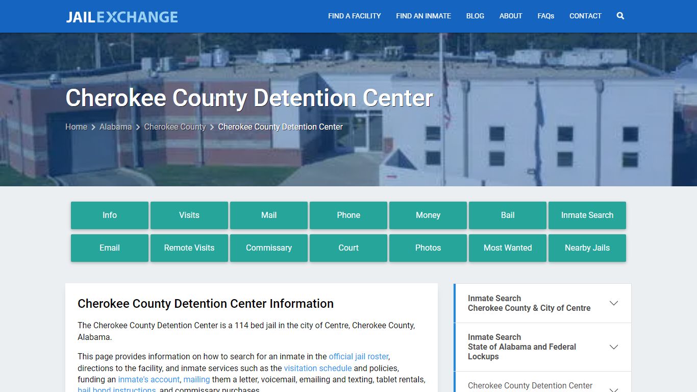 Cherokee County Detention Center - Jail Exchange